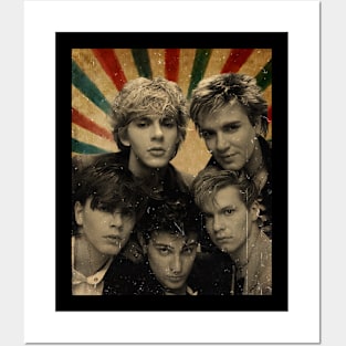 Duran Duran  // Vintage Retro Look Fan Design Posters and Art